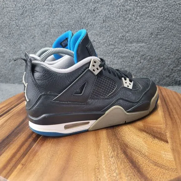 Nike Air Jordan 4 Motorsports Womens Size 8.5 Sneakers Kids 7Y Shoes 408452-006