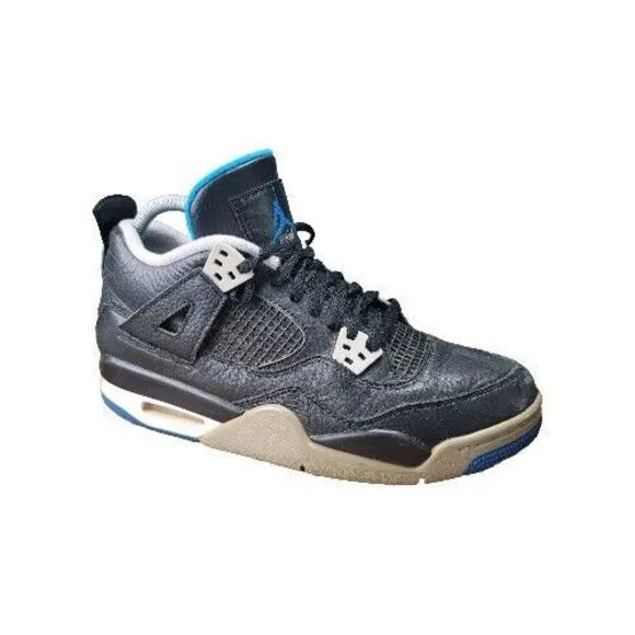 Nike Air Jordan 4 Motorsports Womens Size 8.5 Sneakers Kids 7Y Shoes 408452-006