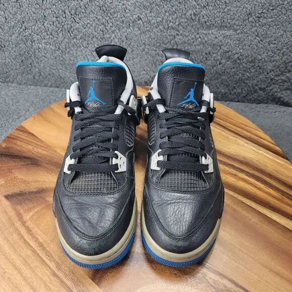 Nike Air Jordan 4 Motorsports Womens Size 8.5 Sneakers Kids 7Y Shoes 408452-006