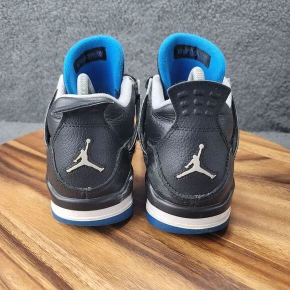 Nike Air Jordan 4 Motorsports Womens Size 8.5 Sneakers Kids 7Y Shoes 408452-006
