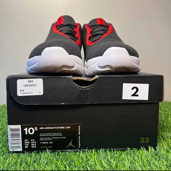 Nike Air Jordan Future Low Black Red White