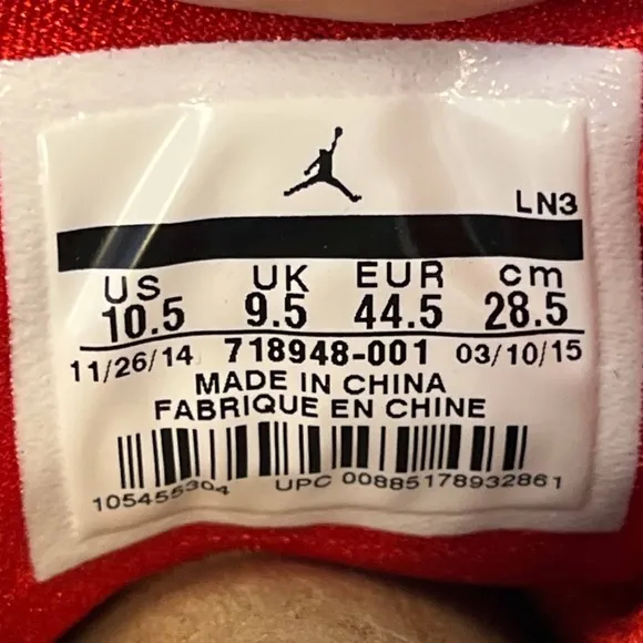 Nike Air Jordan Future Low Black Red White