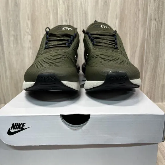 Nike Air Max 270 Cargo Khaki/Light Bone AH8050-303 Shoes Sneakers Men's Sz 10