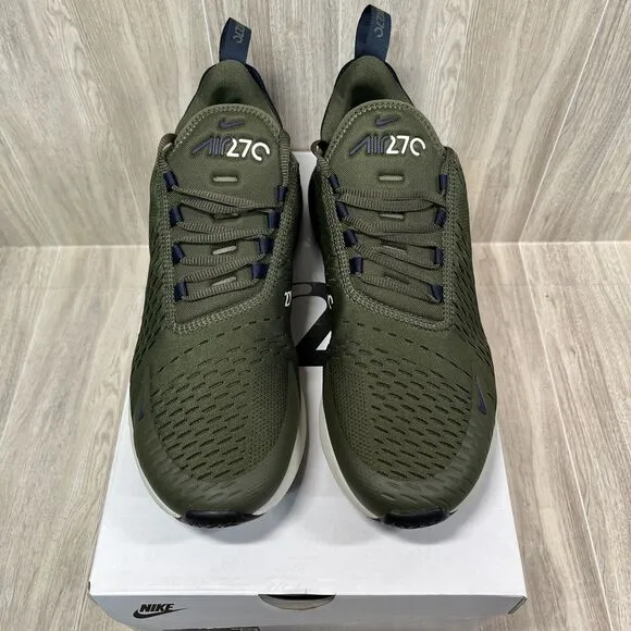 Nike Air Max 270 Cargo Khaki/Light Bone AH8050-303 Shoes Sneakers Men's Sz 10