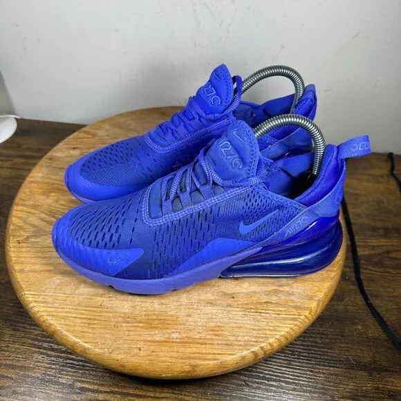 Nike Air Max 270 Light Ultramarine Women's Size 8.5 Shoes AH6789-500