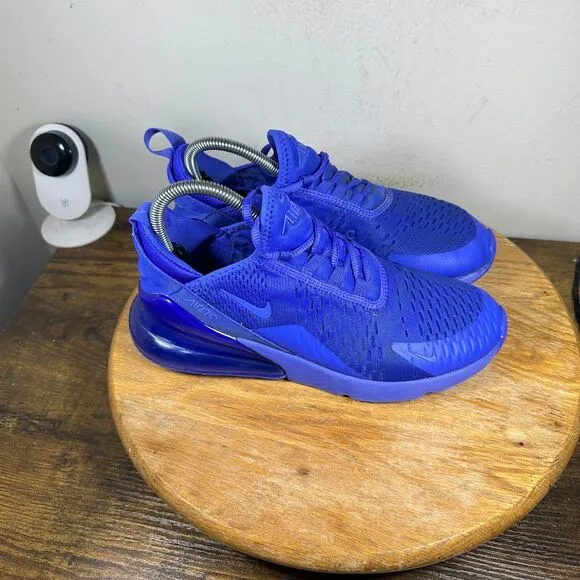 Nike Air Max 270 Light Ultramarine Women's Size 8.5 Shoes AH6789-500