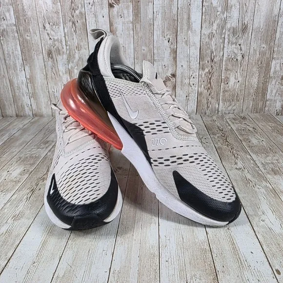 Nike Air Max 270 Running Shoes Athletic Sneakers Comfort Mens Size 12‎