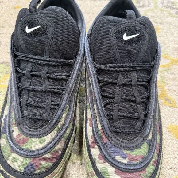 Nike Air Max 97 Country Camo 2017 Size 12 AJ2614-203