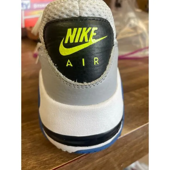 Nike Air Max CD4165-113 Sneakers Men’s Size 8.5 White Gray Blue Yellow Comfort