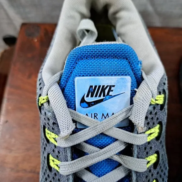 Nike Air Max Motion Men Shoes Blue/Volt/Black/Light Magnet Grey 631767-401 Sz 10