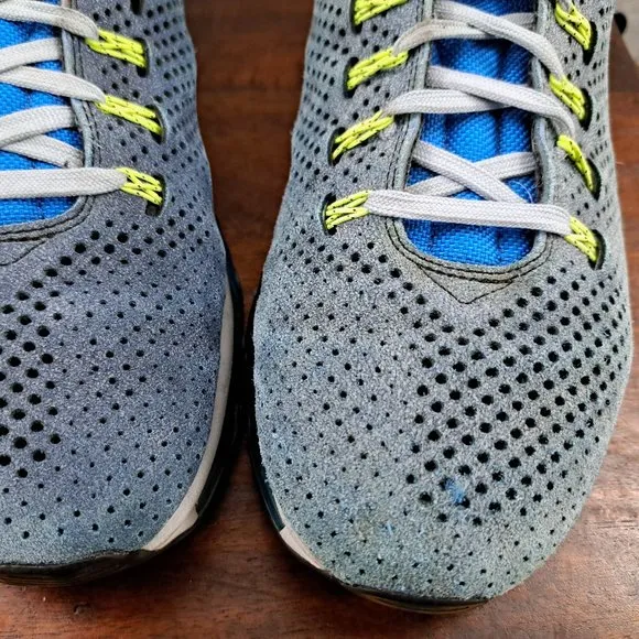 Nike Air Max Motion Men Shoes Blue/Volt/Black/Light Magnet Grey 631767-401 Sz 10