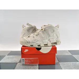 Nike Air More Uptempo '96 Light Bone Men's Size 10.5 White 921948-001 Sneaker
