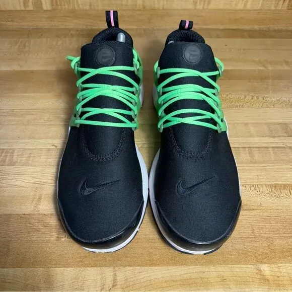 Nike Air Presto Green Strike Men’s Size 10 Black White Running Shoes DJ5143-001