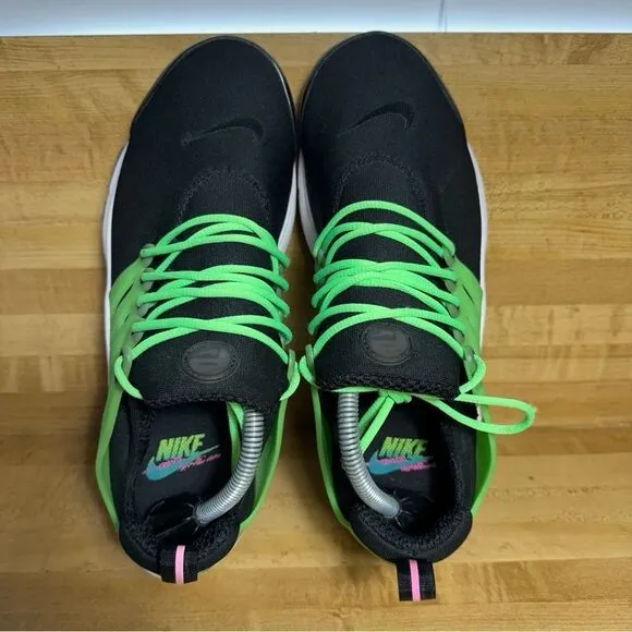 Nike Air Presto Green Strike Men’s Size 10 Black White Running Shoes DJ5143-001