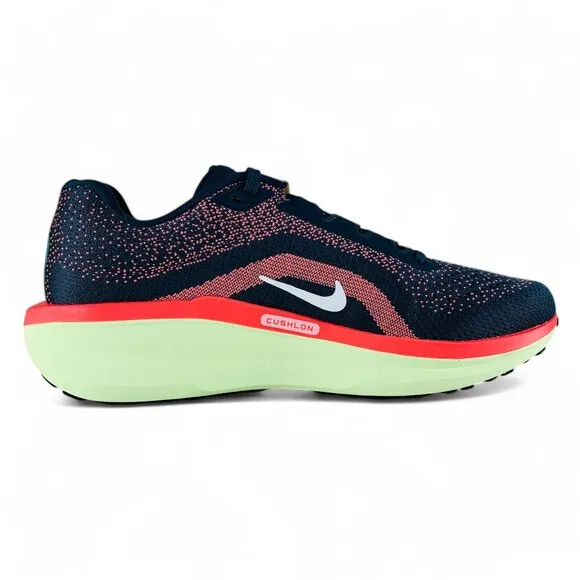 Nike Air Winflo 11 Armory Navy Hot Punch Men's Running Shoes Sneakers FJ9509-403