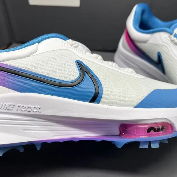 NIKE AIR ZOOM INFINITY TOUR NEXT% BOA WHITE BLUE PINK DJ5590-100 Men Size 7 NEW