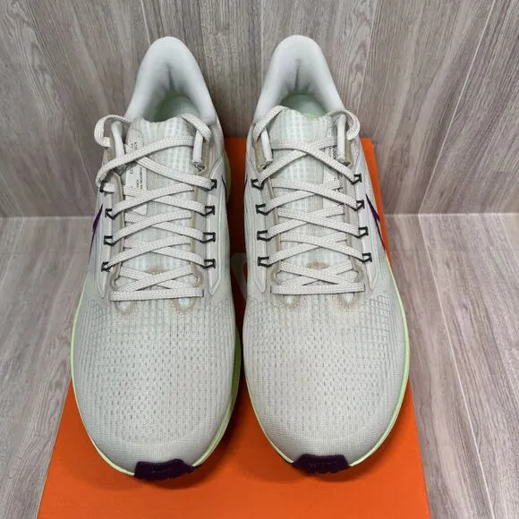 Nike Air Zoom Pegasus 39 Running Shoes Light Orewood Plumb Purple Men’s Size 12