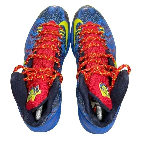 Nike Air Zoom KD V 5 Kevin Durant Men’s Size 8 XMAS 554988-401 NERF GALAXY