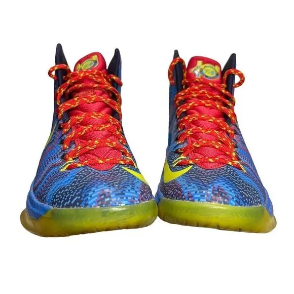 Nike Air Zoom KD V 5 Kevin Durant Men’s Size 8 XMAS 554988-401 NERF GALAXY