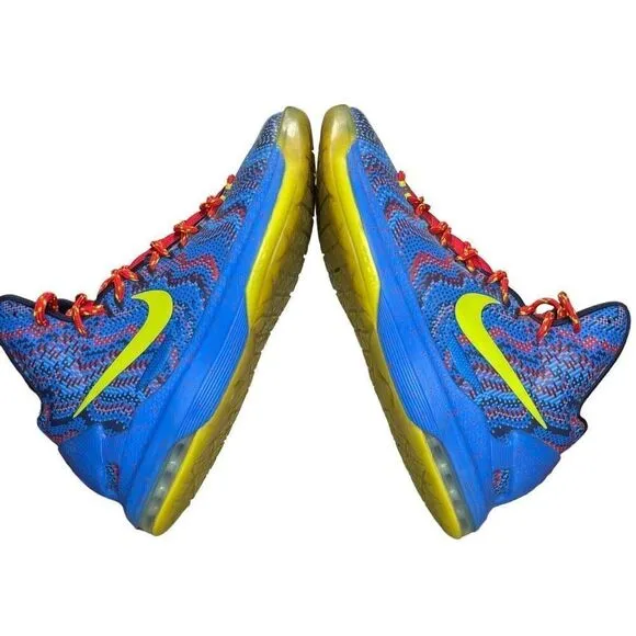 Nike Air Zoom KD V 5 Kevin Durant Men’s Size 8 XMAS 554988-401 NERF GALAXY