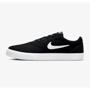 Nike Charge Canvas SB Black White Athletic Skate Shoes CD6279-002 Men's New