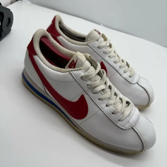 Nike Cortez ‘72 Mens 10.5 Classic Forest Gump Shoes Sneaker Leather 882254-164
