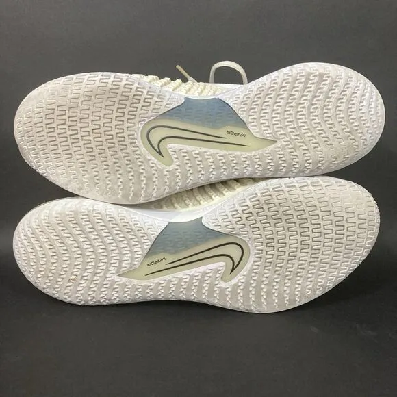 Nike Court React Vapor NXT Men's Sz 12 White Grey Fog Tennis Shoes CV0724-101