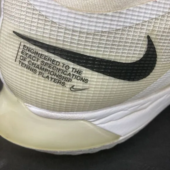 Nike Court React Vapor NXT Men's Sz 12 White Grey Fog Tennis Shoes CV0724-101