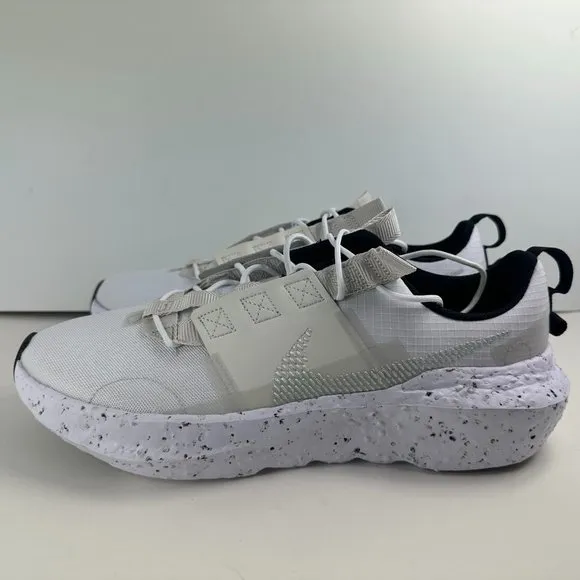 Nike Crater Impact SE White Sail Light Bone Sizes 10-13 Running Shoes Men's