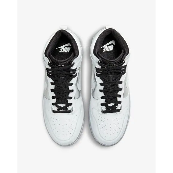 Nike Dunk High SE DX5928-100 Sneaker Women's White Leather Lifestyle Shoes PSS31