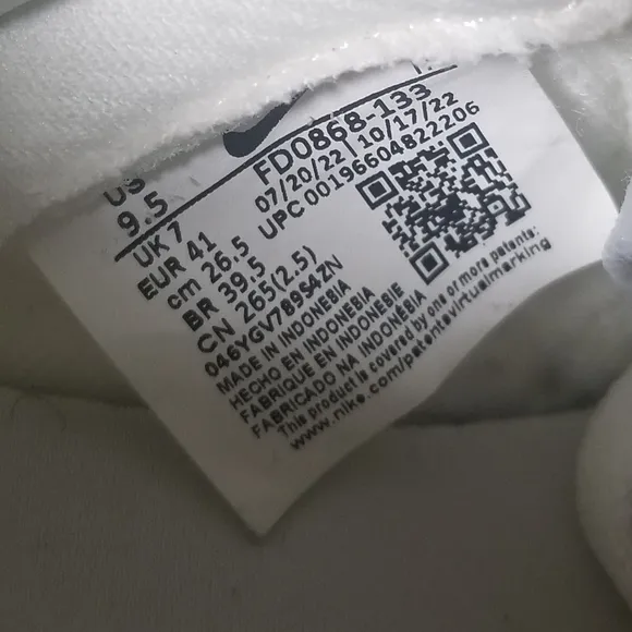 Nike Dunk Low SE The Future Is Equal Womens Sneakers Shoes White Size 9.5