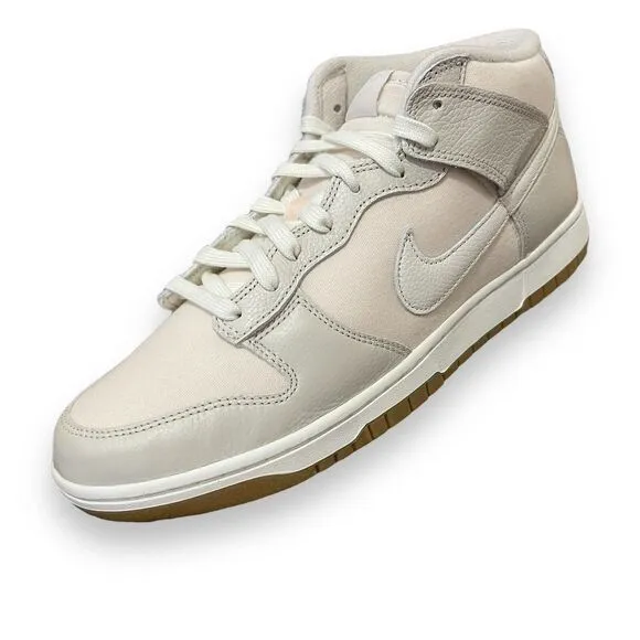 Nike Dunk Mid Light Orewood Brown Basketball Shoes Men's Size 10 DZ2533-100 New