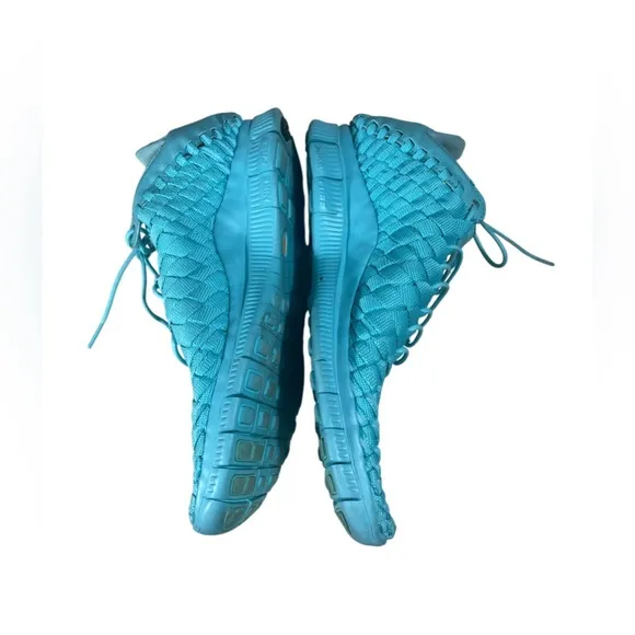 Nike Free Inneva Woven Tech SP Light Aqua Blue 2015 Shoes 705797-448 Men's 6.5