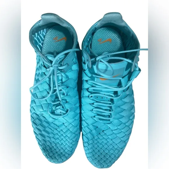 Nike Free Inneva Woven Tech SP Light Aqua Blue 2015 Shoes 705797-448 Men's 6.5