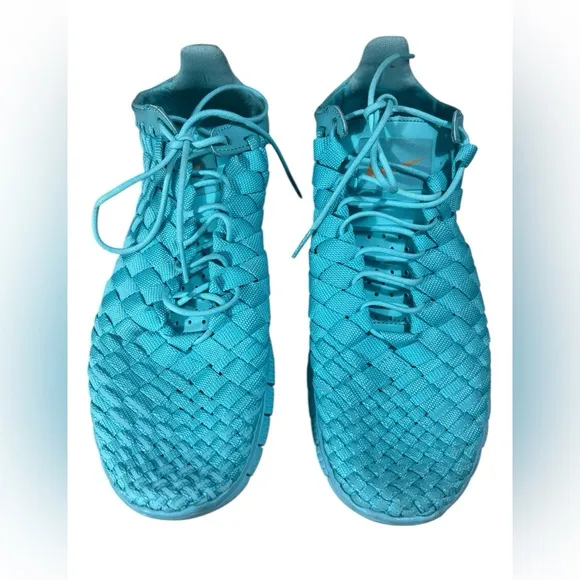 Nike Free Inneva Woven Tech SP Light Aqua Blue 2015 Shoes 705797-448 Men's 6.5