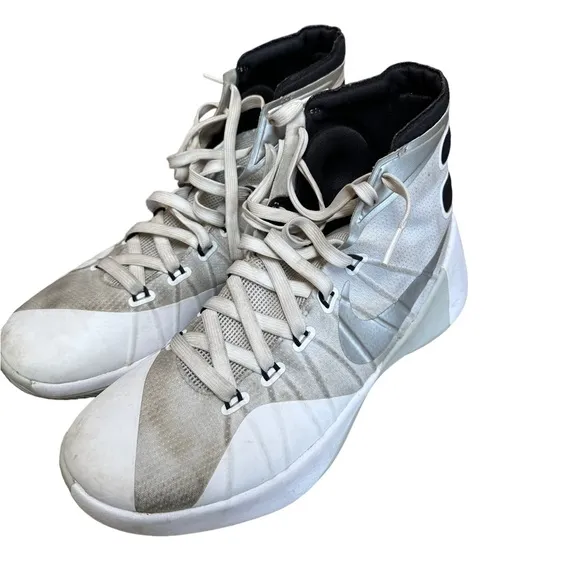 Nike Hyperdunk 2015 jordan 749645-100 white shoes sz 8