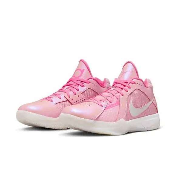 Nike KD 3 Aunt Pearl Soft Pink White Men Size 11.5 Basketball Shoes FJ0982-600