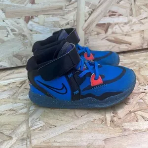 Nike Kyrie Blue Tie Dye Infinity SE Velcro High Top Sneakers Athletic Shoes 9C