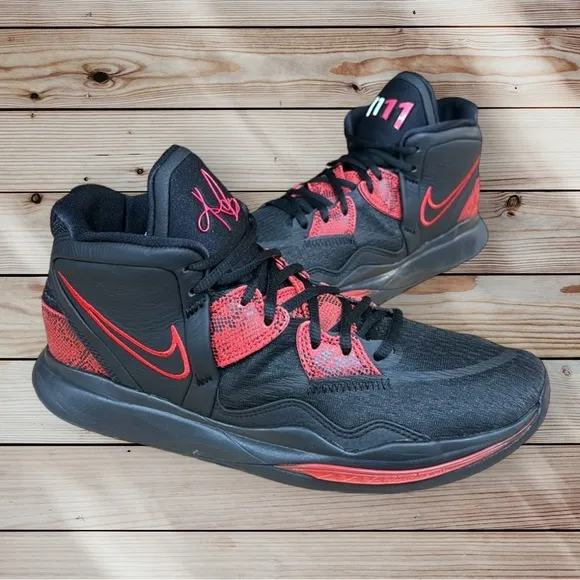 Nike Kyrie Infinity Bred Black Red Basketball Shoes Sneakers CZ0204-004 Size 9.5