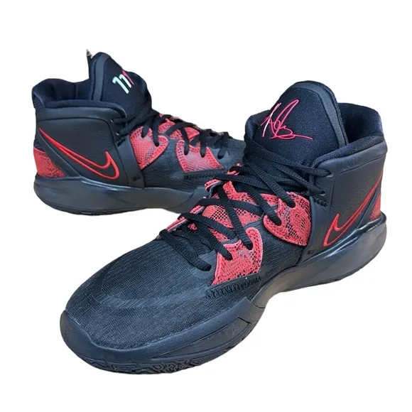 Nike Kyrie Infinity Bred Black Red Basketball Shoes Sneakers CZ0204-004 Size 9.5