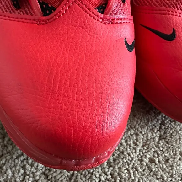 Nike LeBron 19 Low University Red Crimson Basketball Shoes- Size 11