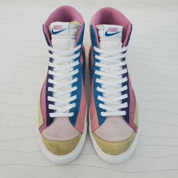 Nike Mens Blazer Mid '77 Desert Berry Suede Shoes Sneakers DC9179-664 Size 8.5