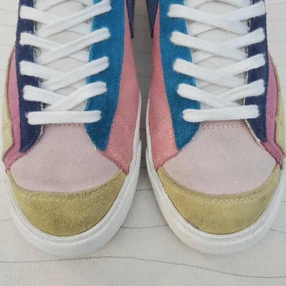 Nike Mens Blazer Mid '77 Desert Berry Suede Shoes Sneakers DC9179-664 Size 8.5