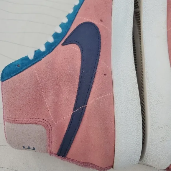Nike Mens Blazer Mid '77 Desert Berry Suede Shoes Sneakers DC9179-664 Size 8.5