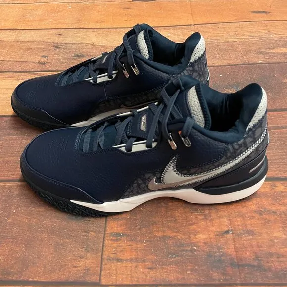 Nike Men's Zoom Lebron NXXT Gen AMPD ''Armory Navy'' Basketball Shoes