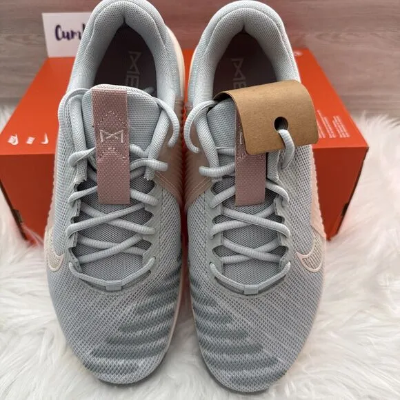 Nike Metcon 9 Women's Size 11 Men's 9.5 Shoes Light Silver Guava Ice DZ2537 002