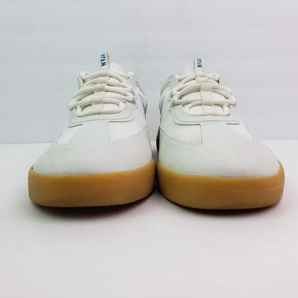 Nike Nyjah Free 2 SB Mens Size 12 White Light Photo Blue Gum Sneaker Shoes
