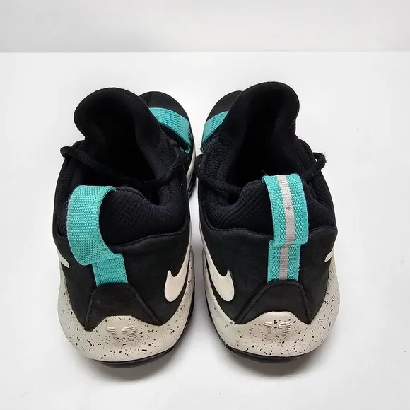 Nike PG 1 Paul George 878627-002 Men's Blk Light Aqua Basketball Shoes Size 7.5