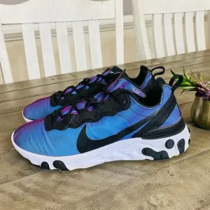 Nike React Element 55 PREMIUM Sunset Purple Running Shoes Women’s Size 10