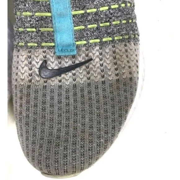 Nike React Phantom Run Flyknit 2-Men Sz 9.5-Crater Gray Running Shoes-CZ7865-100